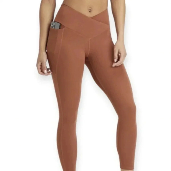 faded Pants - Leggings Orange